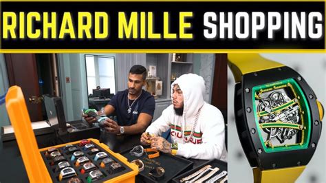 richard mille 6ix9nine|6ix9ine timepiece trading.